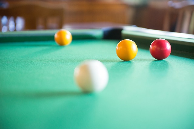 billiards table
